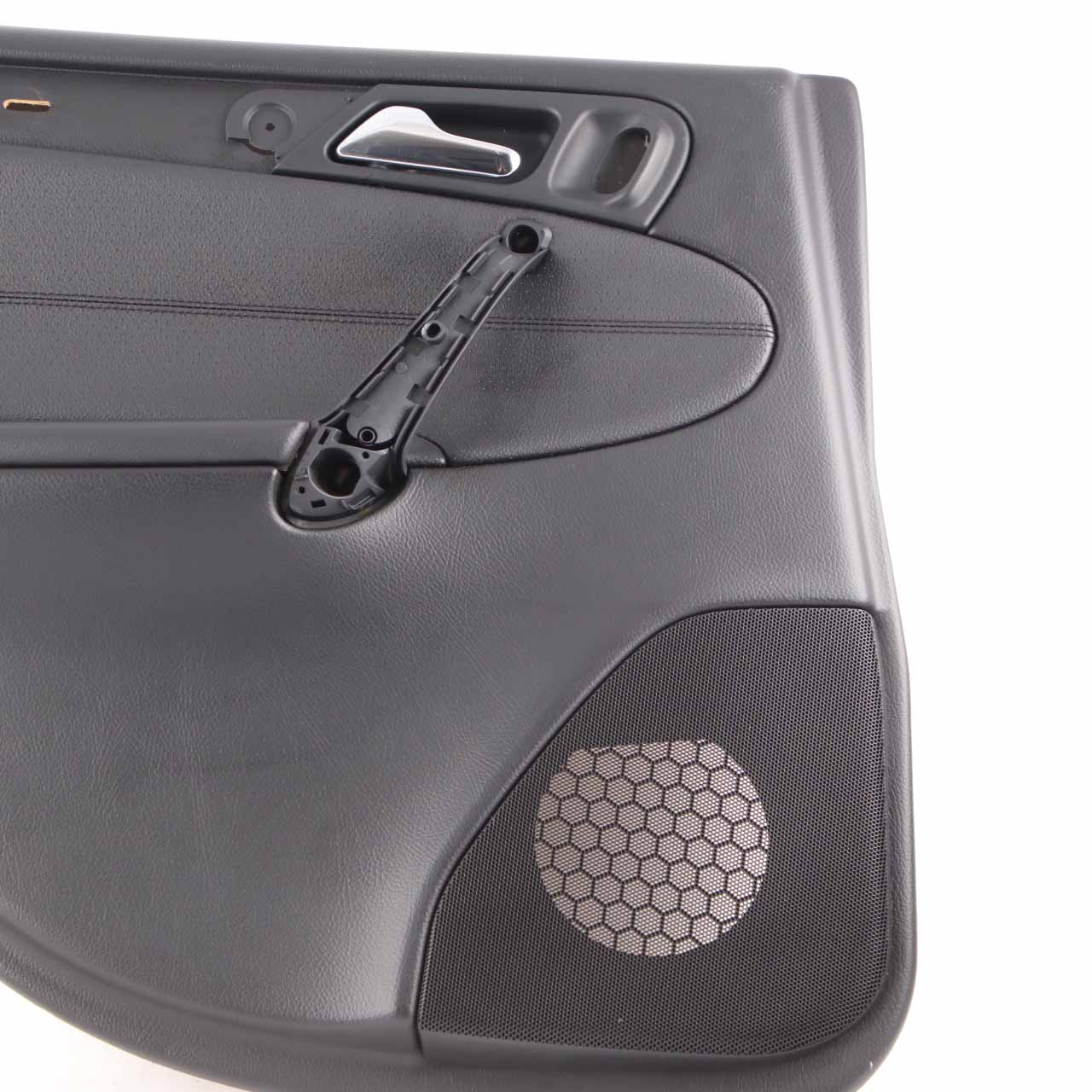 Mercedes W203 Door Card Rear Left N/S Trim Panel Imitation Leather Black