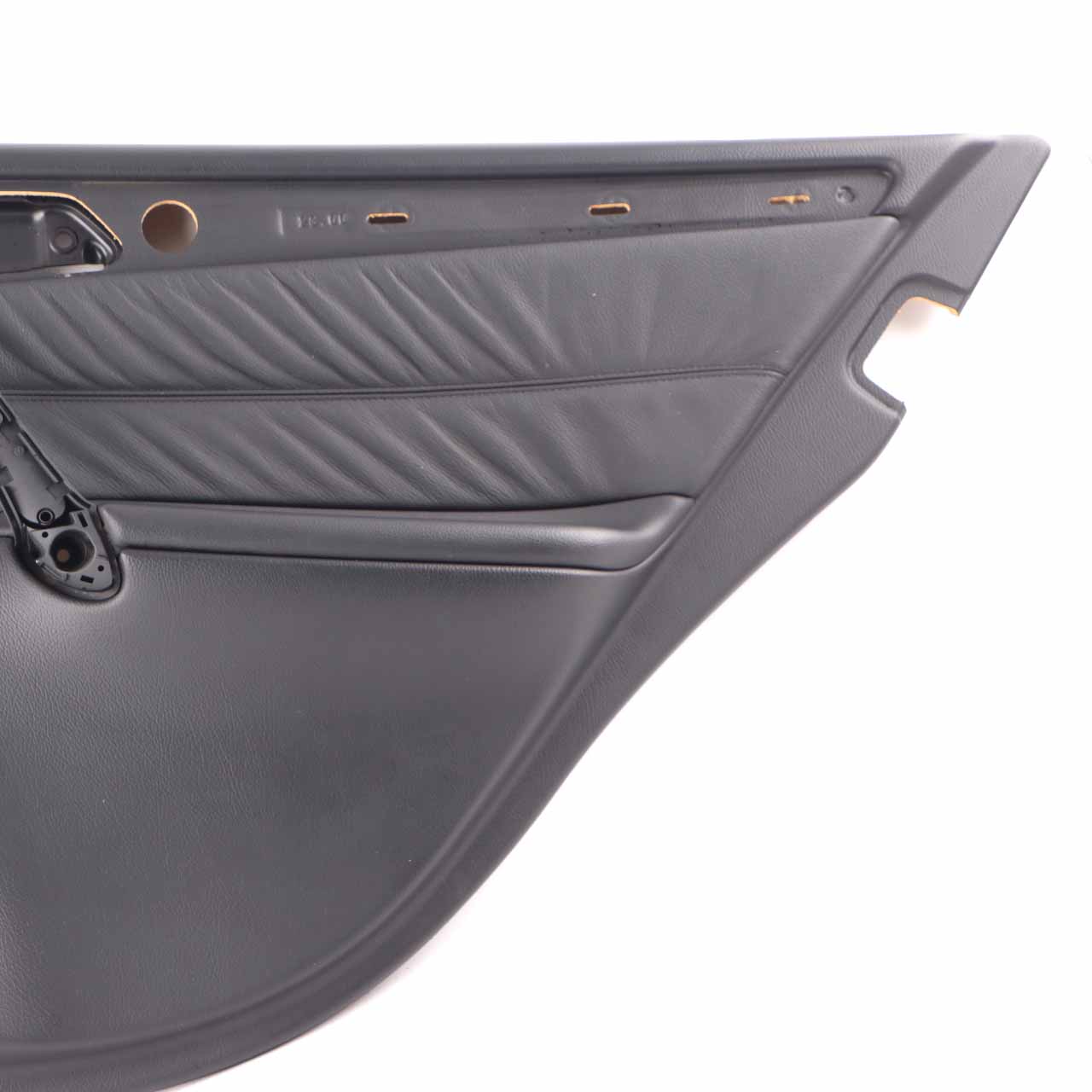 Mercedes W203 Door Card Rear Right O/S Trim Panel Black Leather A2037303862