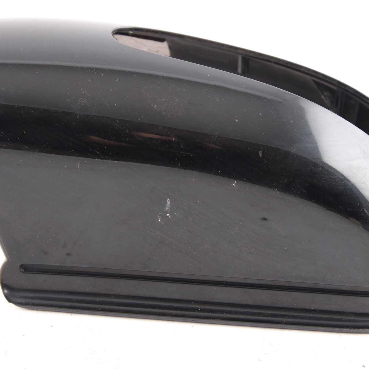 Mercedes W211 Wing Mirror Cover Door Left N/S Housing Melanite Black - 185