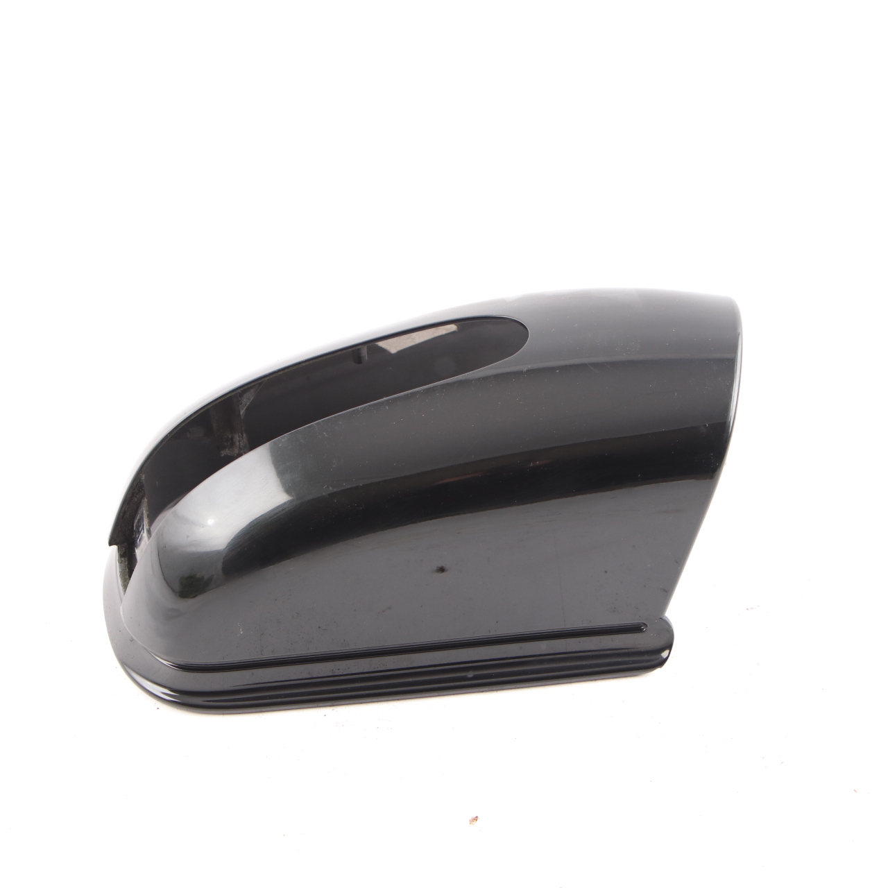 Mercedes W211 Wing Mirror Cover Door Right O/S Housing Melanite Black - 185