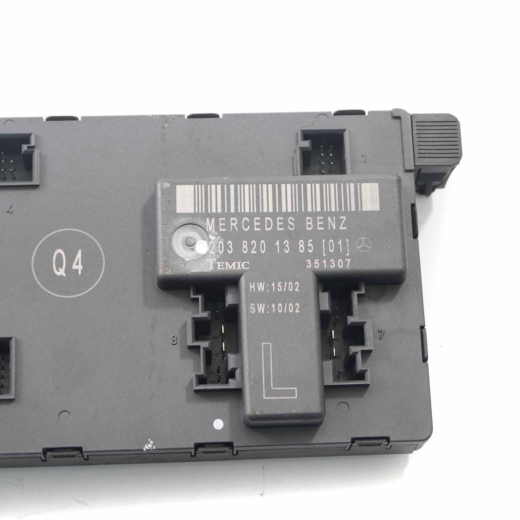 Door Module Mercedes CL203 W203 Front Left N/S Control Unit A2038201385