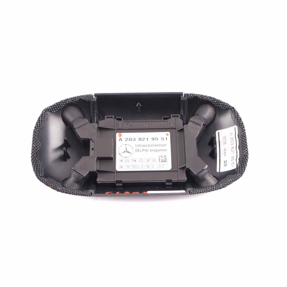 Mercedes CL203 Rear Roof Alarm Motion Sensor Cover Trim Black A2038219551