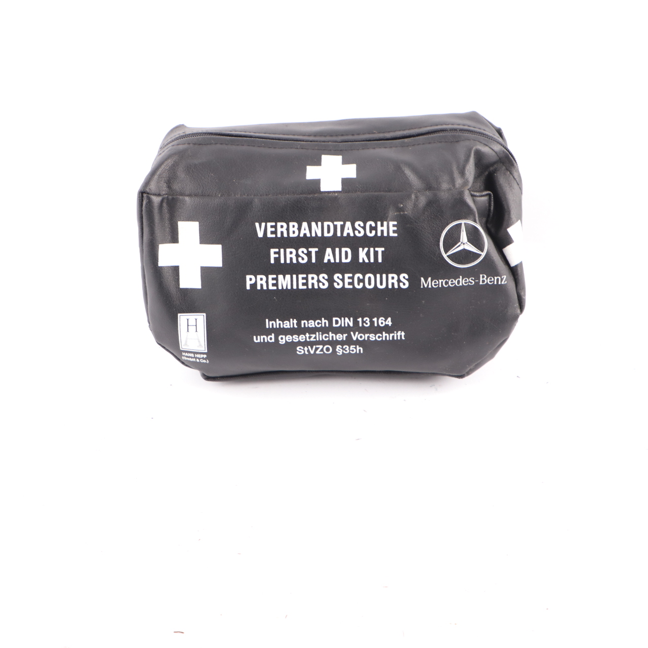 Mercedes Universal First Aid Emergency Medical Kit Black Pouch A2038600150