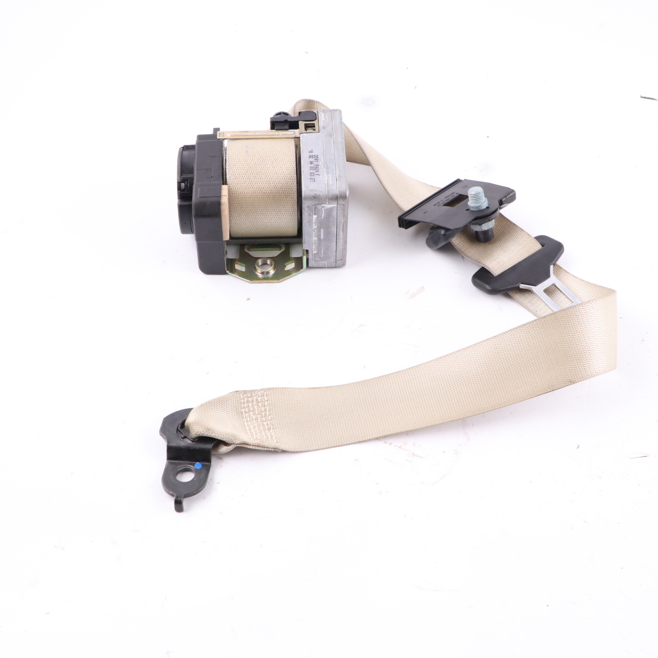 Mercedes W203 Seatbelt Front Left N/S Seat Safety Upper Belt Beige A2038600986