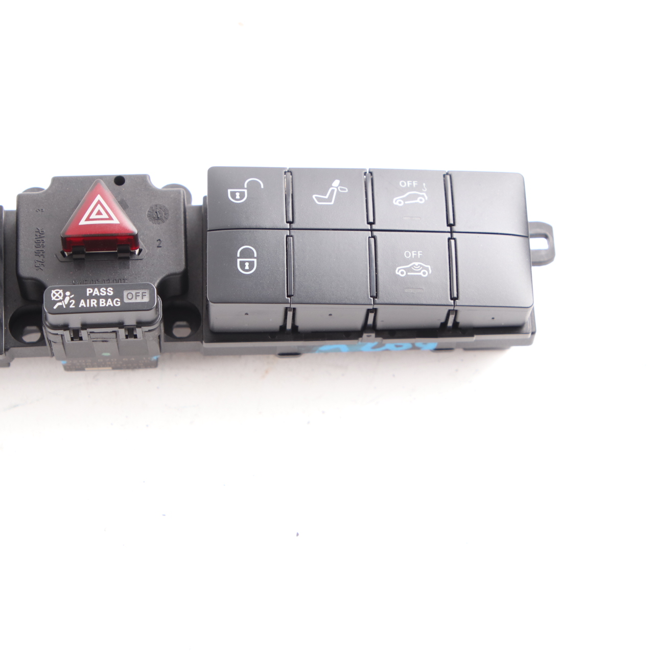 Mercedes W209 Dashboard Panel Hazard Warning Locking PDC ESP Switch A2038706410