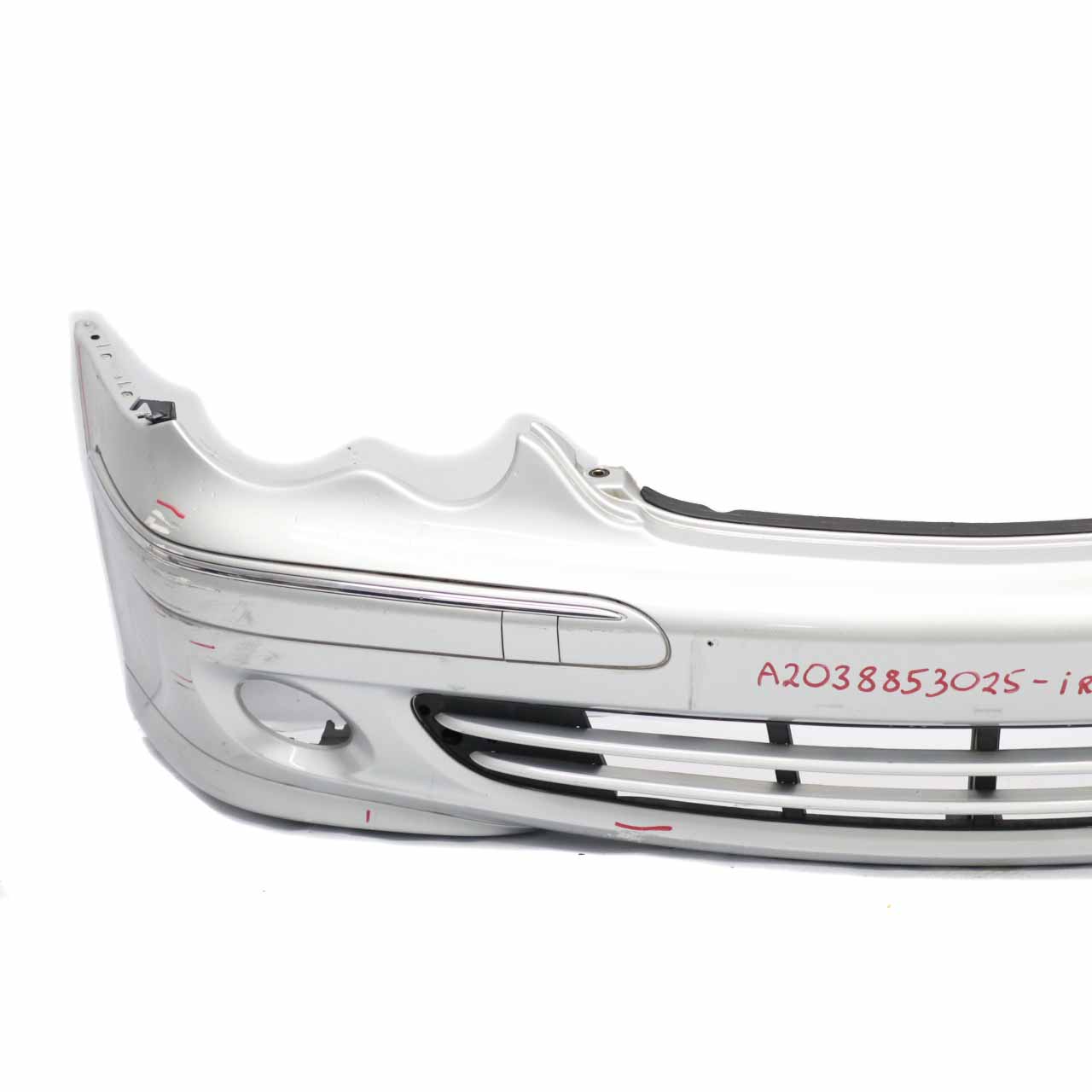 Mercedes W203 Front Bumper Trim Panel Iridium Silver Metallic - 775