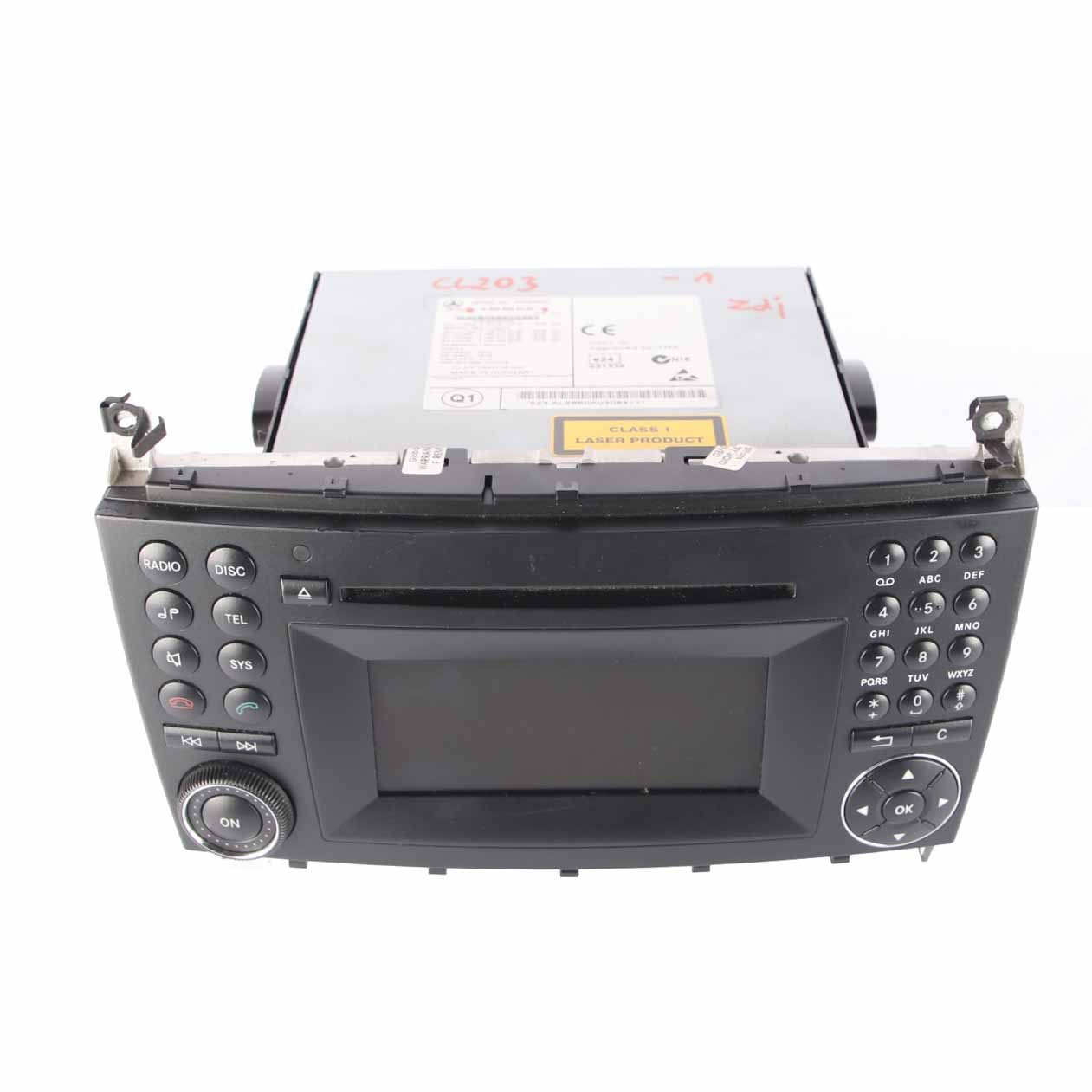 Mercedes CL203 Head Unit CD Player Radio Audio Controller Unit A2039000000