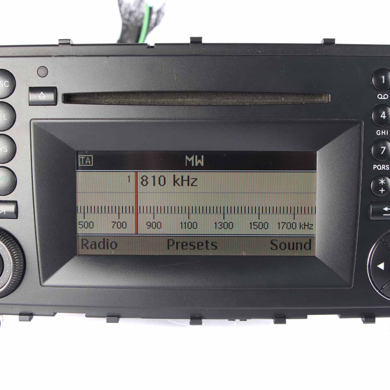 Mercedes CL203 Head Unit CD Player Radio Audio Controller Unit A2039000000