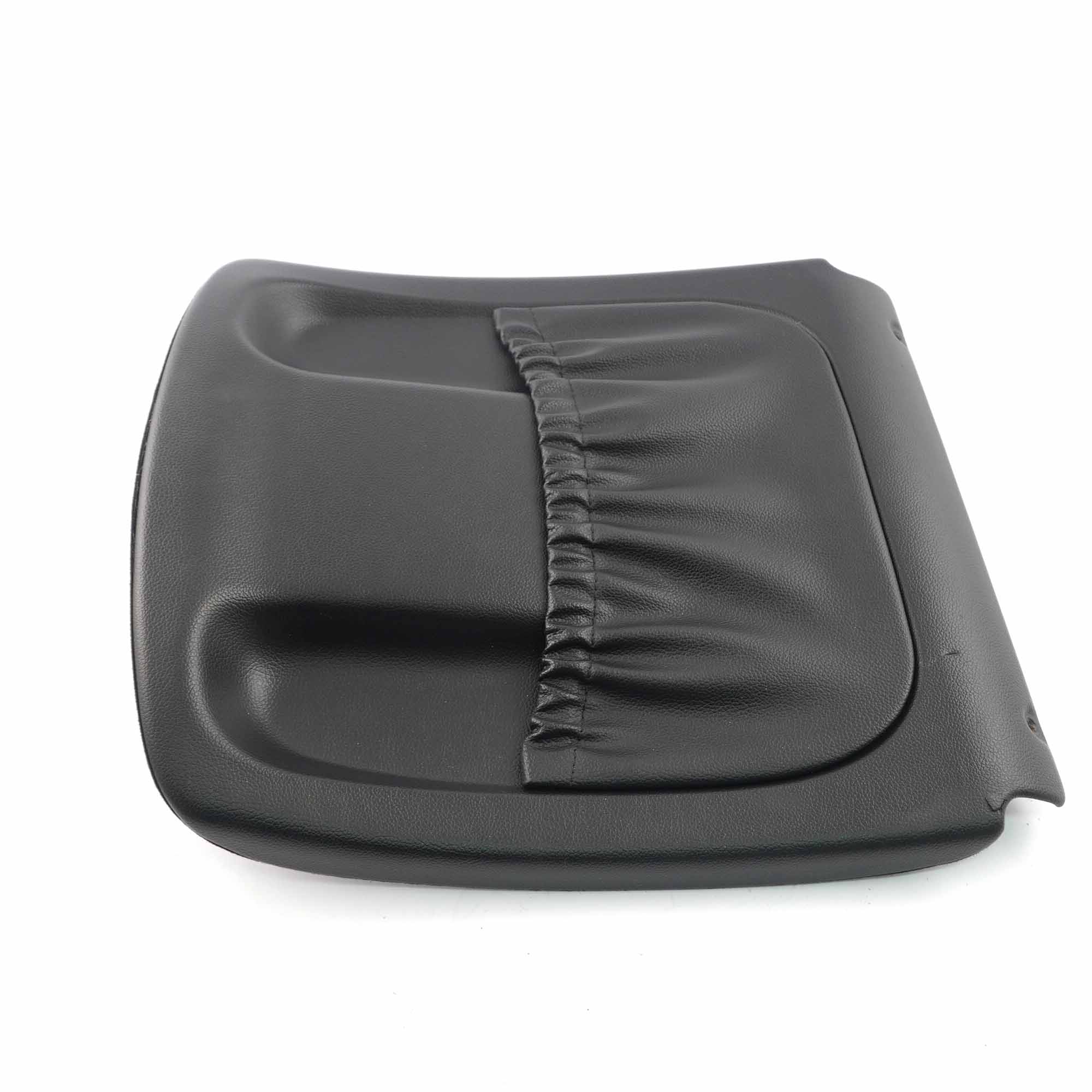 Mercedes W203 Seat Backrest Trim Cover Front Left N/S Black Imitation Leather