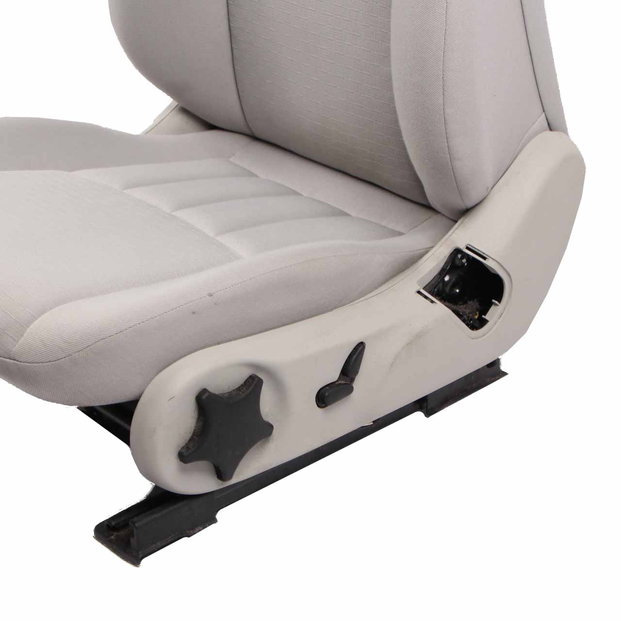 Front Seat Mercedes W203 S203 Cloth Fabric Grey Left N/S