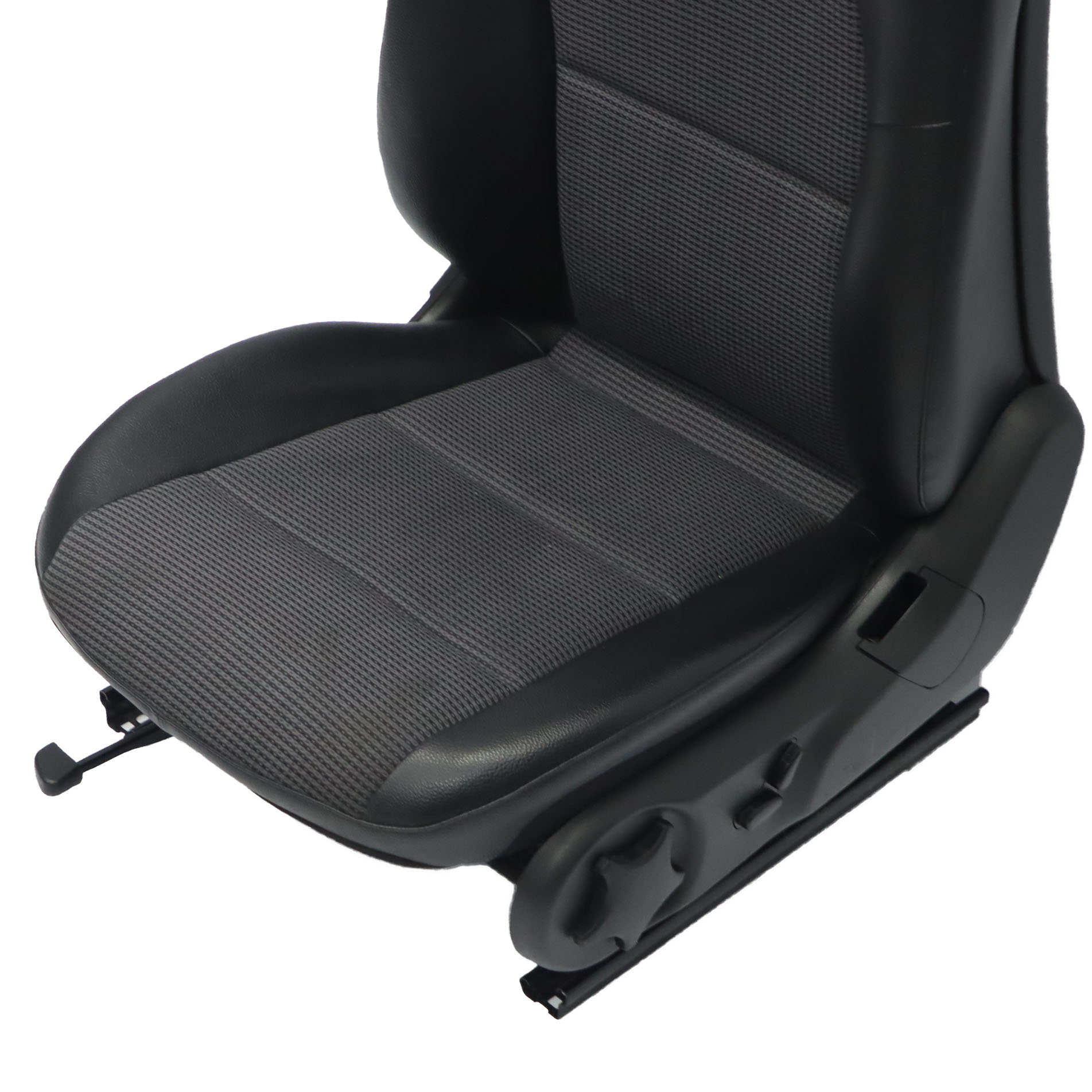 Front Seat Mercedes W203 S203 Cloth Leather Black Left N/S 