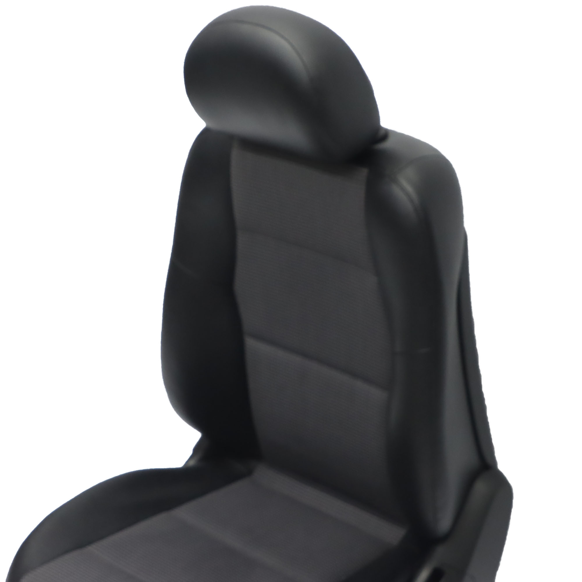 Front Seat Mercedes W203 S203 Cloth Leather Black Left N/S 