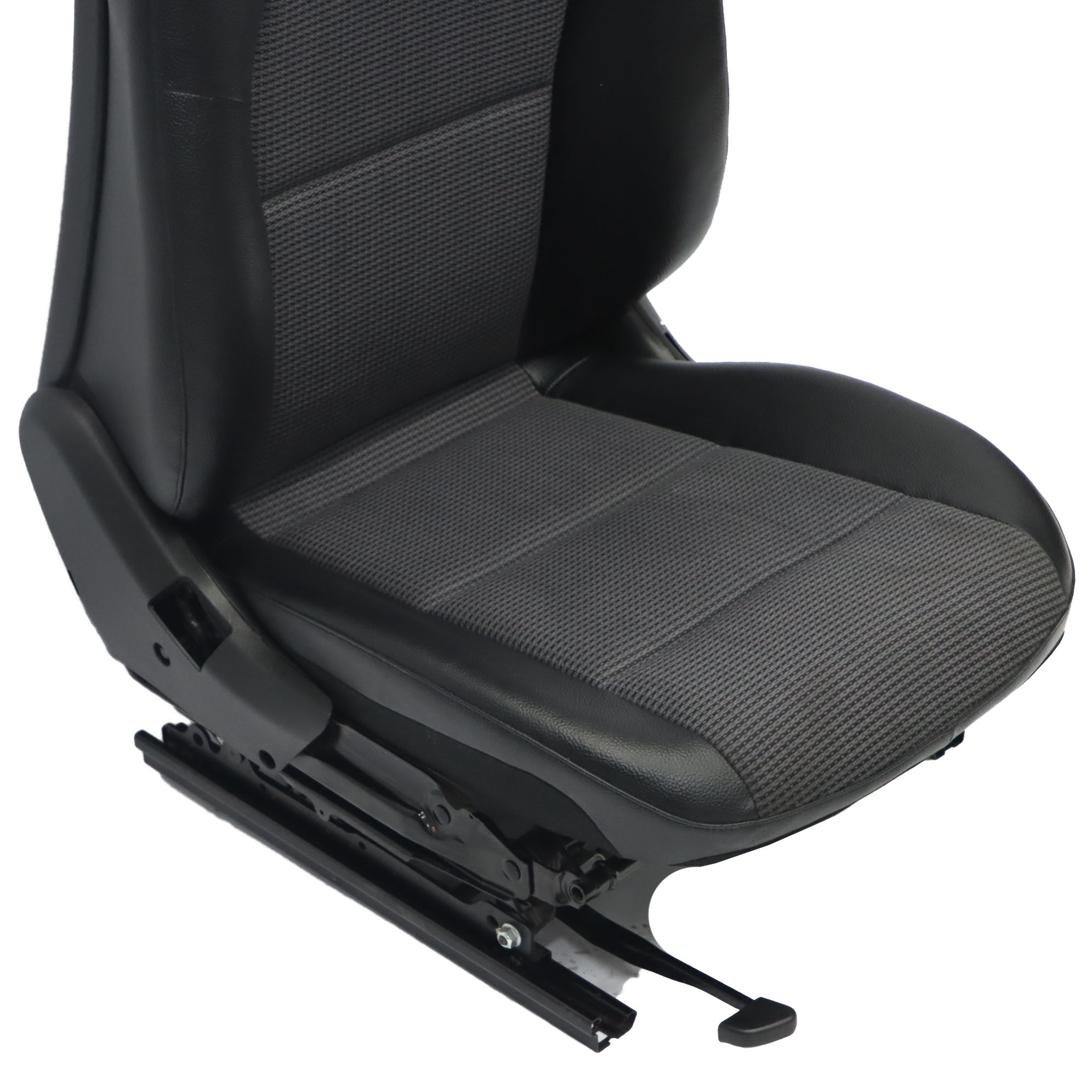 Front Seat Mercedes W203 S203 Cloth Leather Black Left N/S 