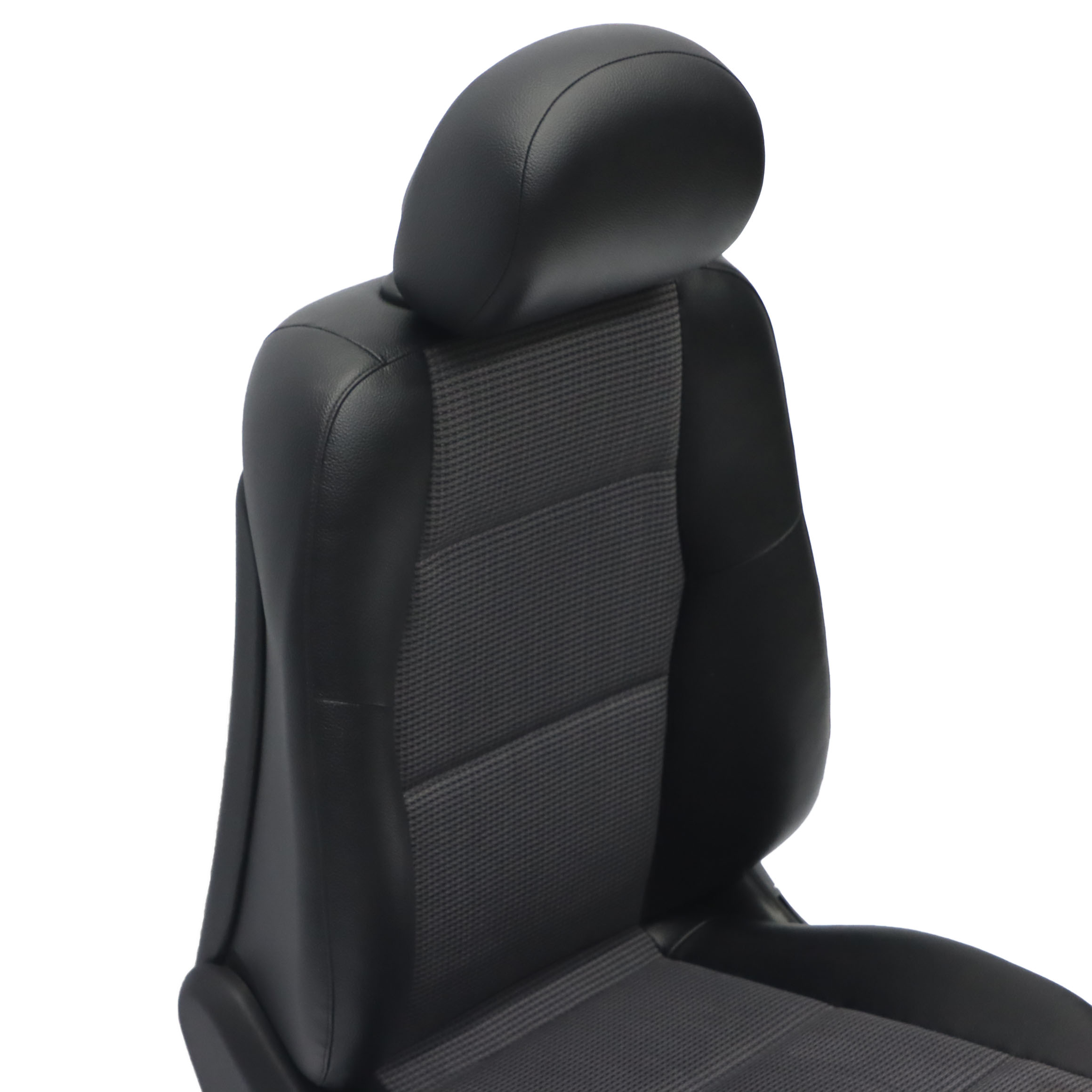 Front Seat Mercedes W203 S203 Cloth Leather Black Left N/S 