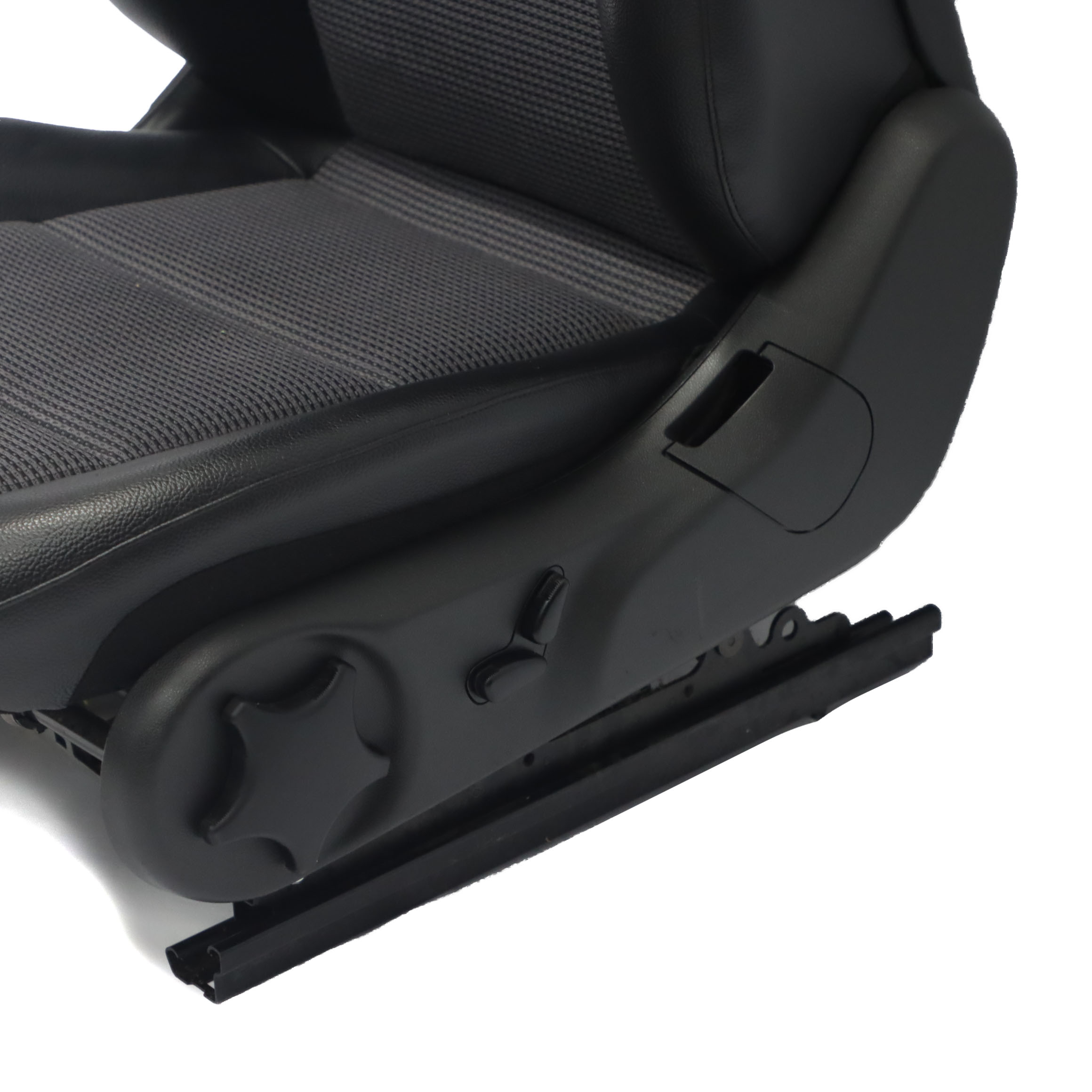 Front Seat Mercedes W203 S203 Cloth Leather Black Left N/S 