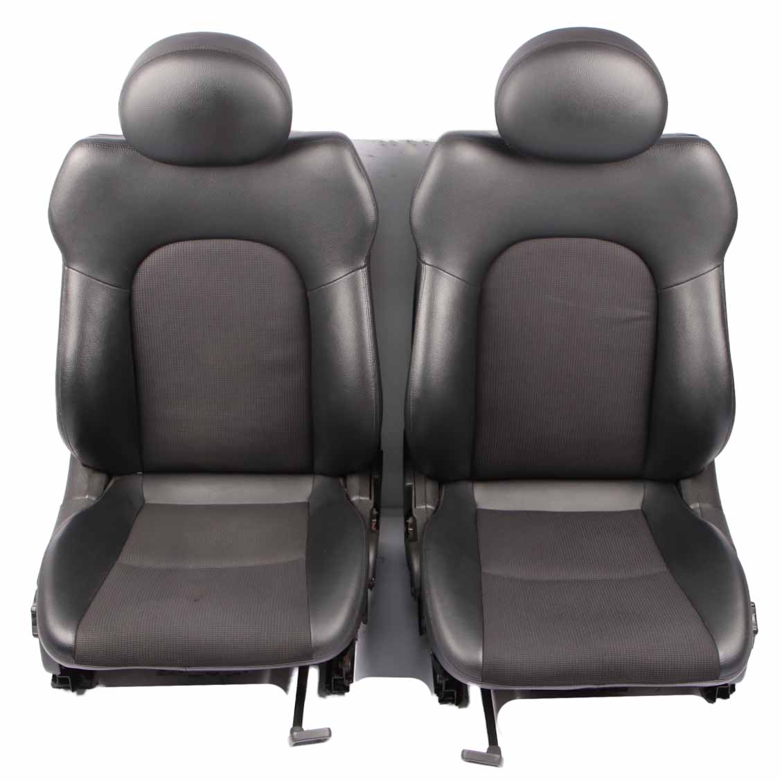 Seats Mercedes CL203 Coupe Fabric Leather ARTICO Black Interior Front Rear Seat