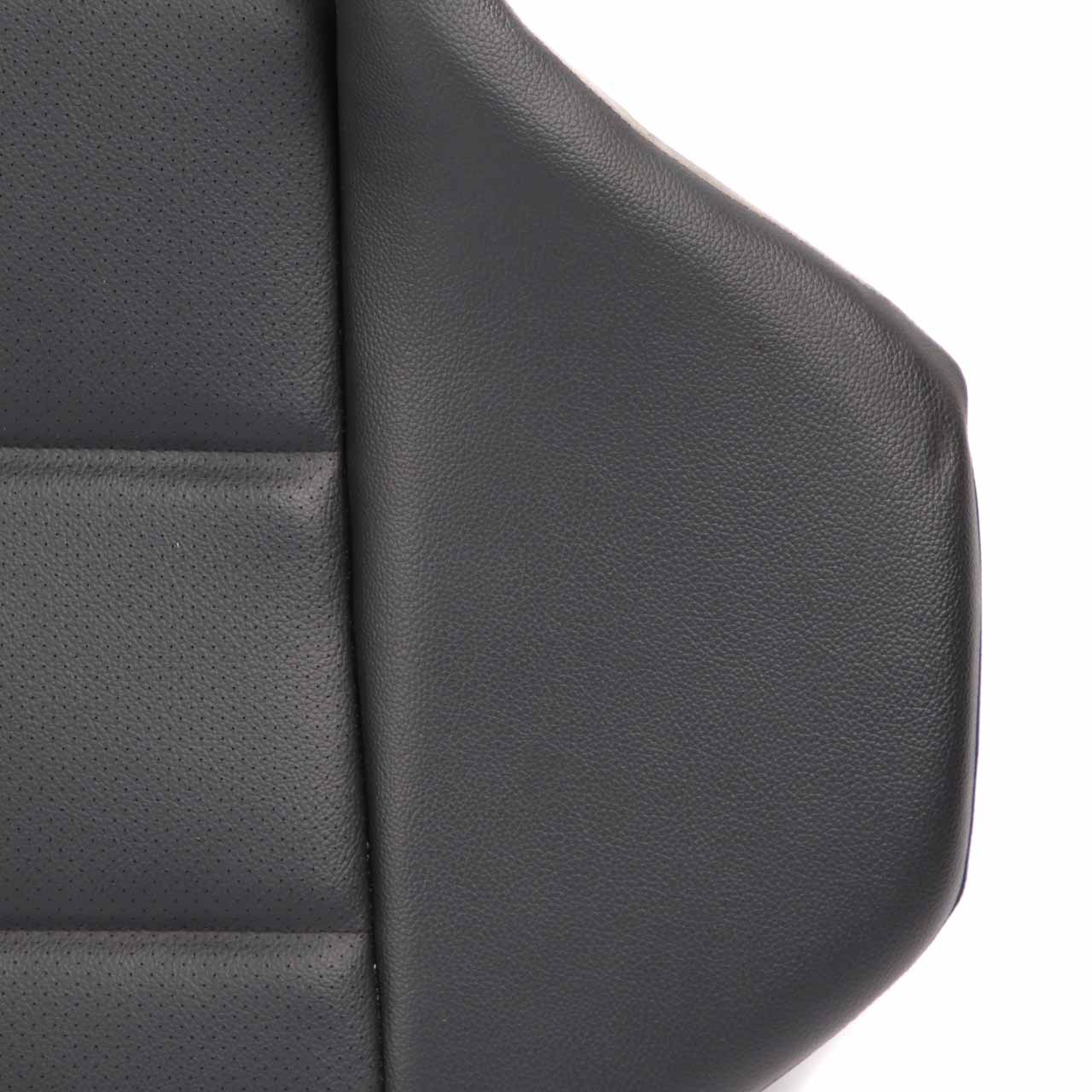 Mercedes W203 Rear Seat Bench Couch Cover Cushion Black Imitation Leather