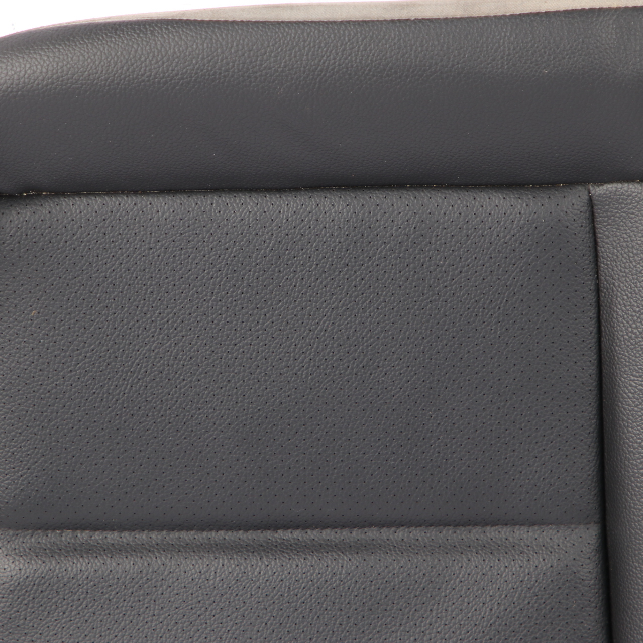 Mercedes W203 Rear Seat Bench Couch Cover Cushion Black Imitation Leather