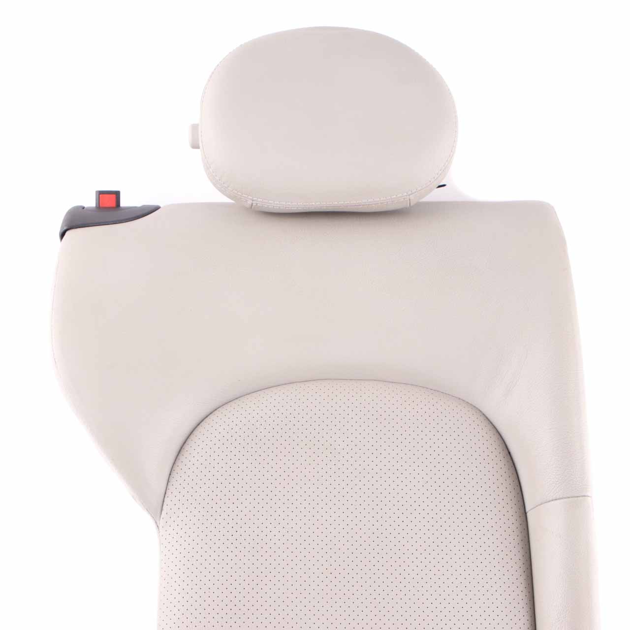 Mercedes CL203 Seat Backrest Rear Right O/S Seat Back Cover Beige Leather