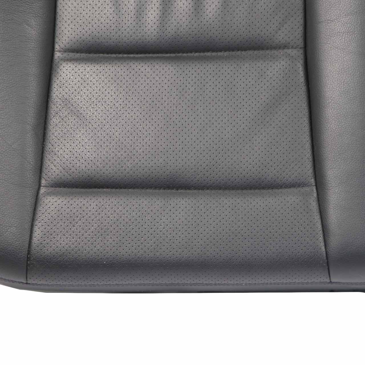 Mercedes W203 Rear Seat Bench Couch Cover Sport Cushion Black Leather