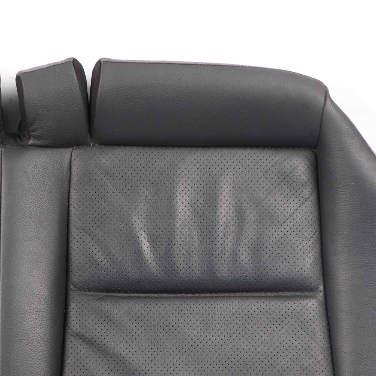 Mercedes W203 Rear Seat Bench Couch Cover Sport Cushion Black Leather