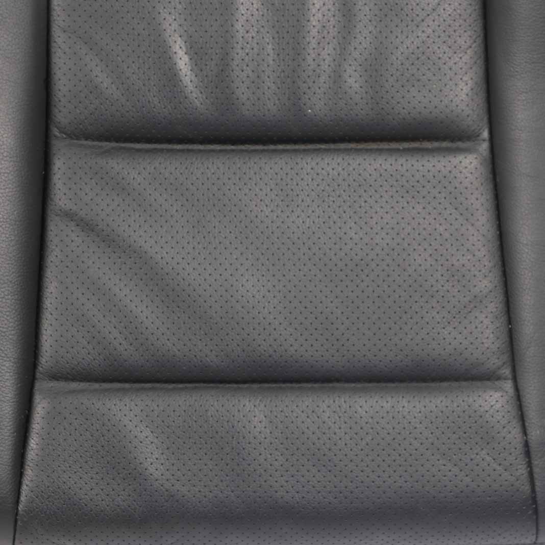 Mercedes W203 Rear Seat Bench Couch Cover Sport Cushion Black Leather