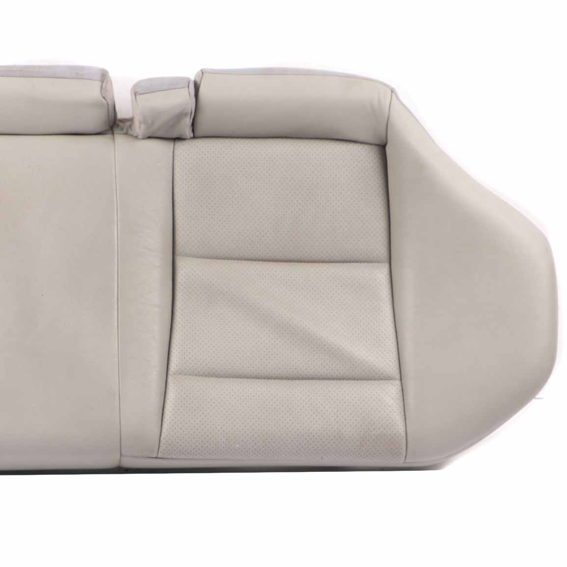 Mercedes W203 Rear Seat Bench Couch Cover Cushion Black Leather Combination Grey