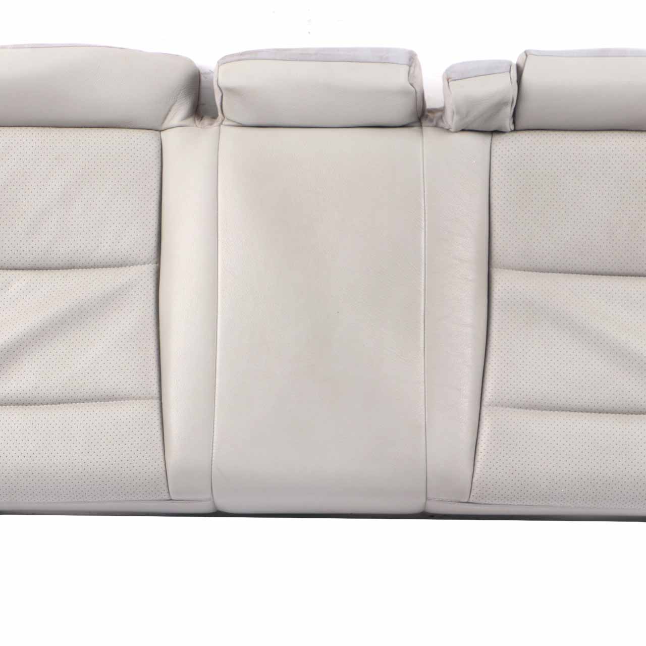 Mercedes W203 Rear Seat Bench Couch Cover Cushion Black Leather Combination Grey