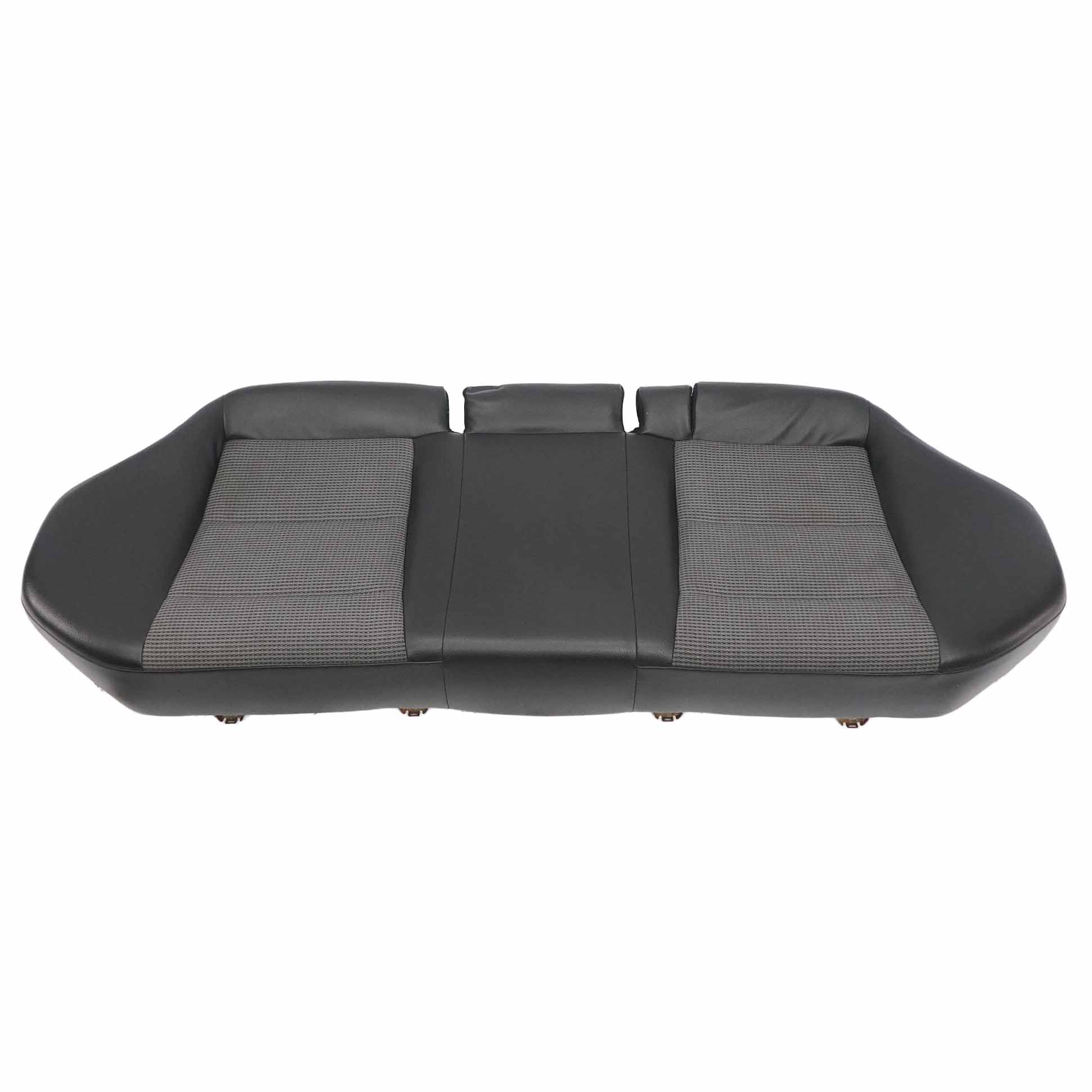 Mercedes W203 Rear Seat Bench Couch Cover Cushion Black Cloth Leather