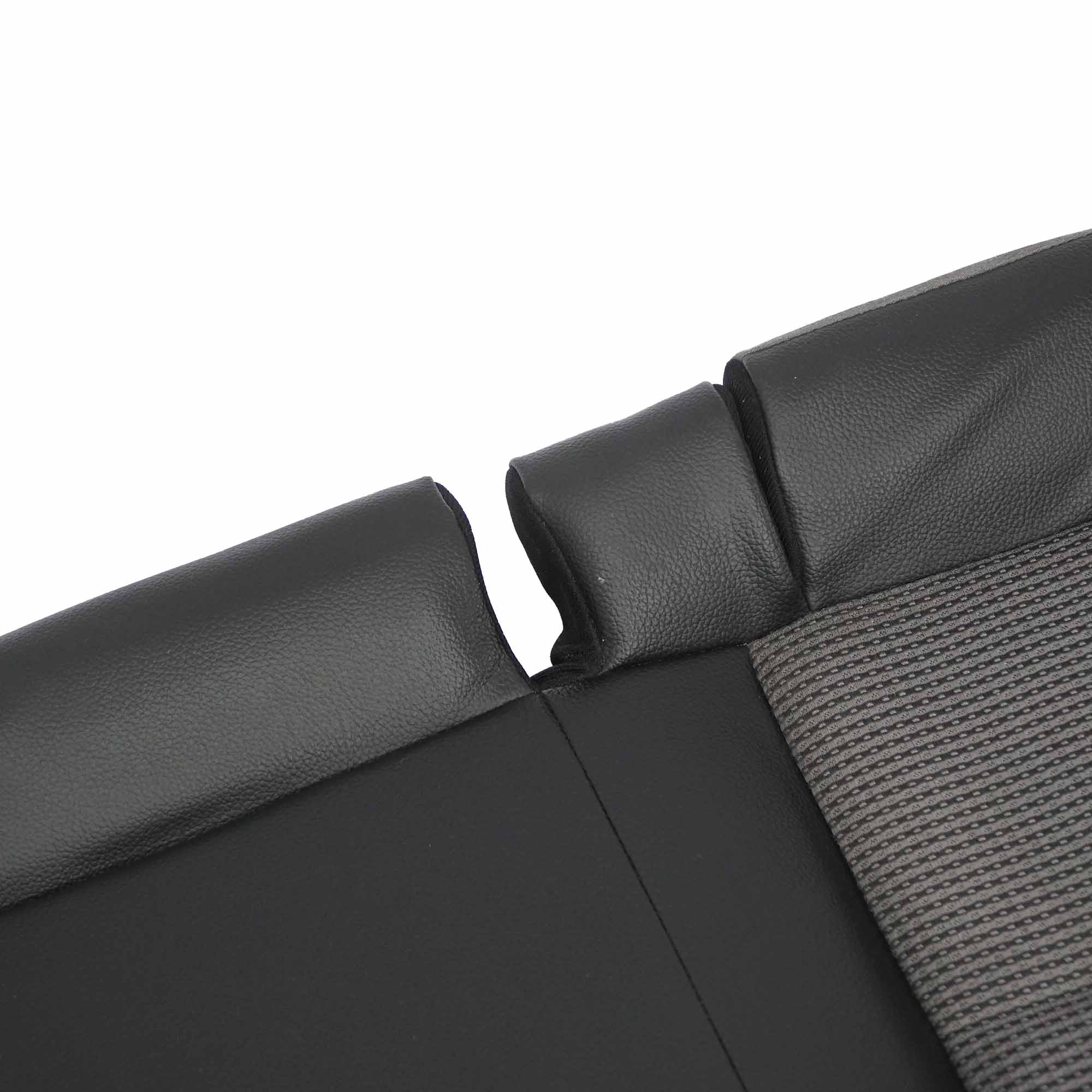 Mercedes W203 Rear Seat Bench Couch Cover Cushion Black Cloth Leather