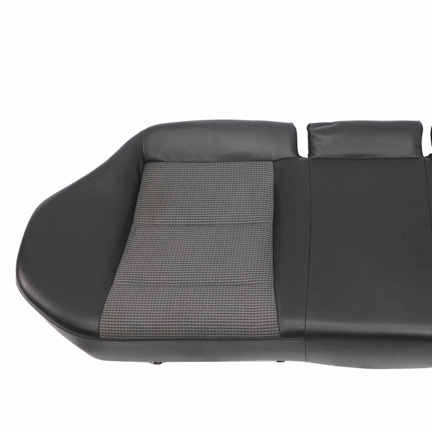 Mercedes W203 Rear Seat Bench Couch Cover Cushion Black Cloth Leather