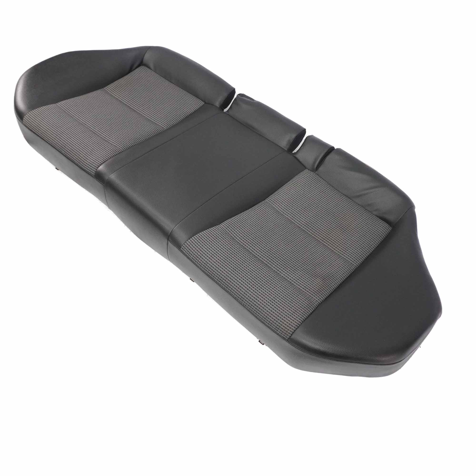 Mercedes W203 Rear Seat Bench Couch Cover Cushion Black Cloth Leather