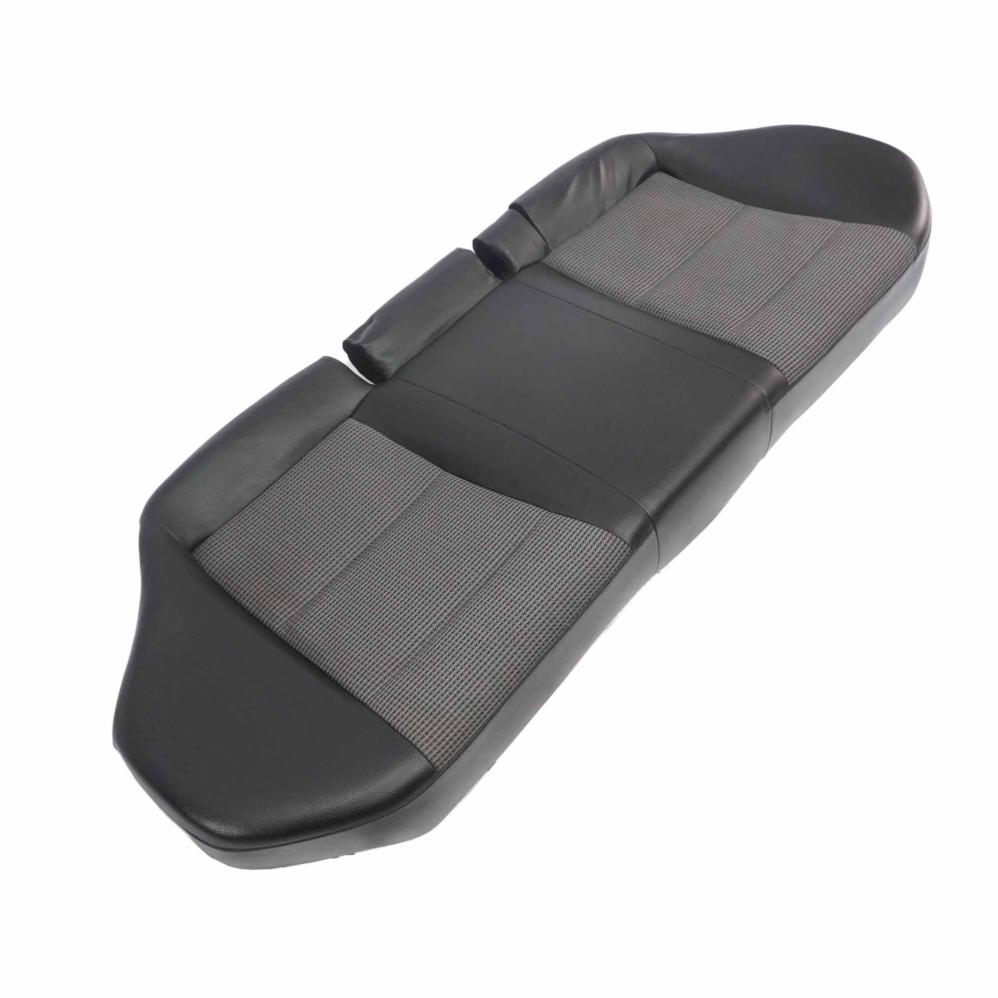 Mercedes W203 Rear Seat Bench Couch Cover Cushion Black Cloth Leather