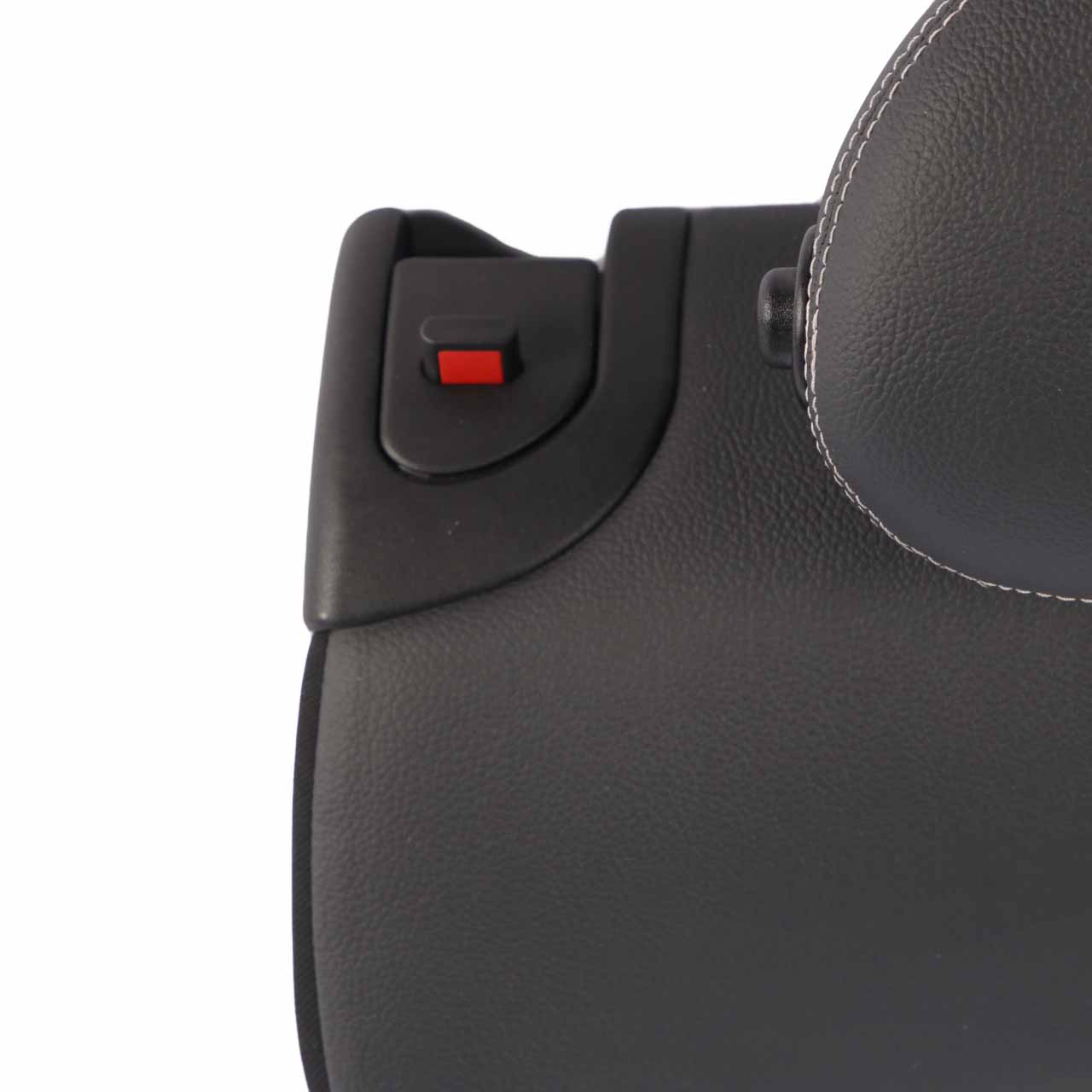 Mercedes W203 CLC Seat Backrest Rear Right O/S Imitation Leather Black Grey