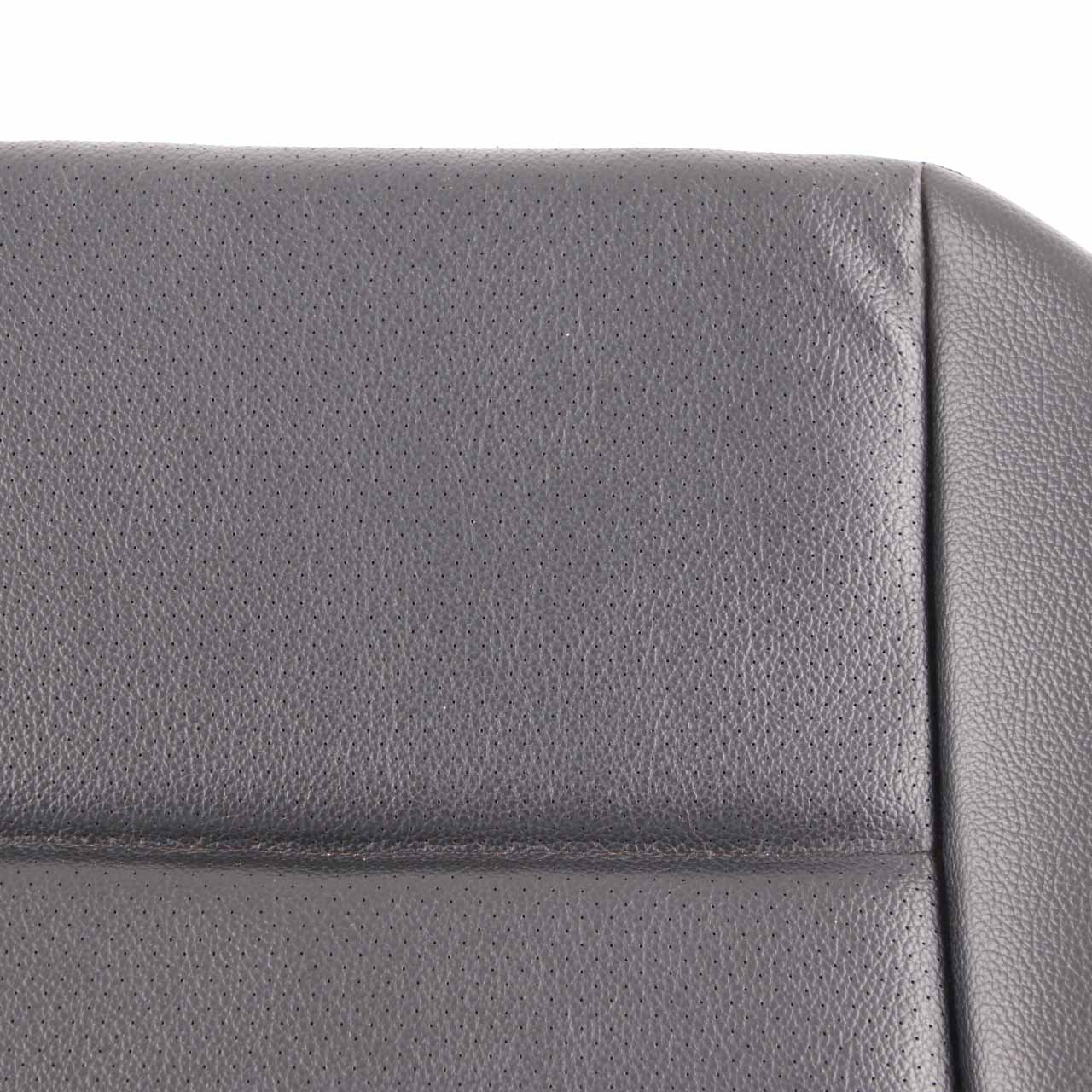 Mercedes S203 Rear Seat Left N/S Bench Couch Imitation Leather Black