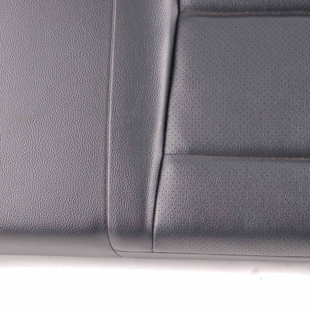 Mercedes S203 Rear Seat Left N/S Bench Couch Imitation Leather Black