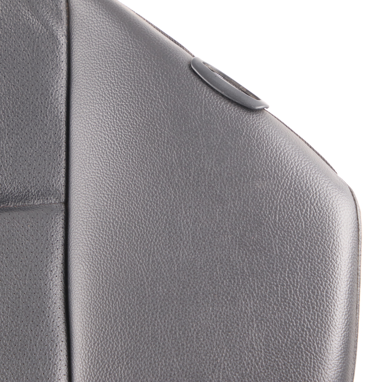 Mercedes S203 Rear Seat Left N/S Bench Couch Imitation Leather Black