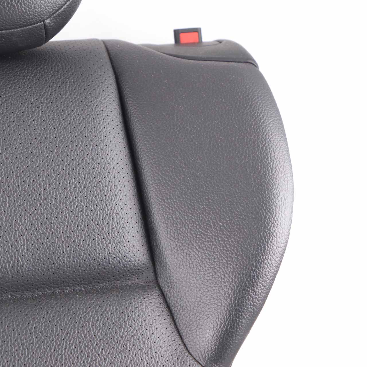 Mercedes S203 Estate Seat Backrest Rear Left N/S Imitation Leather Black