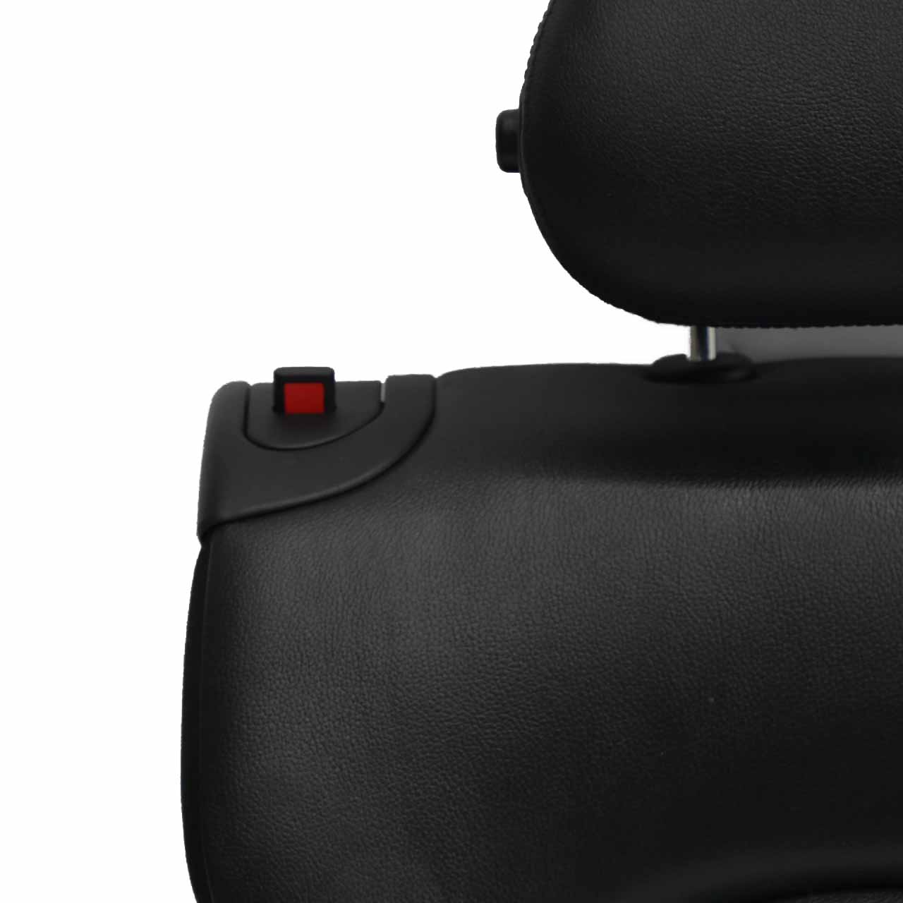 Mercedes CL203 Seat Backrest Rear Right O/S Seat Back Cover Black Leather