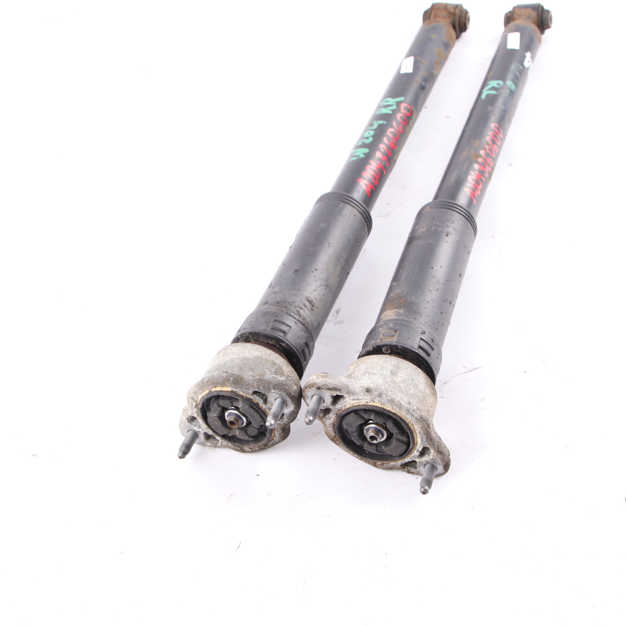 Mercedes S204 Spring Strut Rear Left Right N/O/S Shock Absorber Set A2043260600