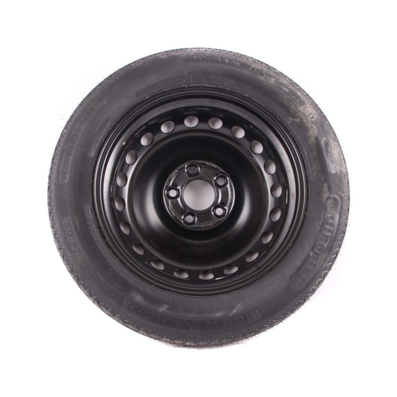 Mercedes W204 Continental Spare Wheel Steel Tyre R16 125/90 A2044000302