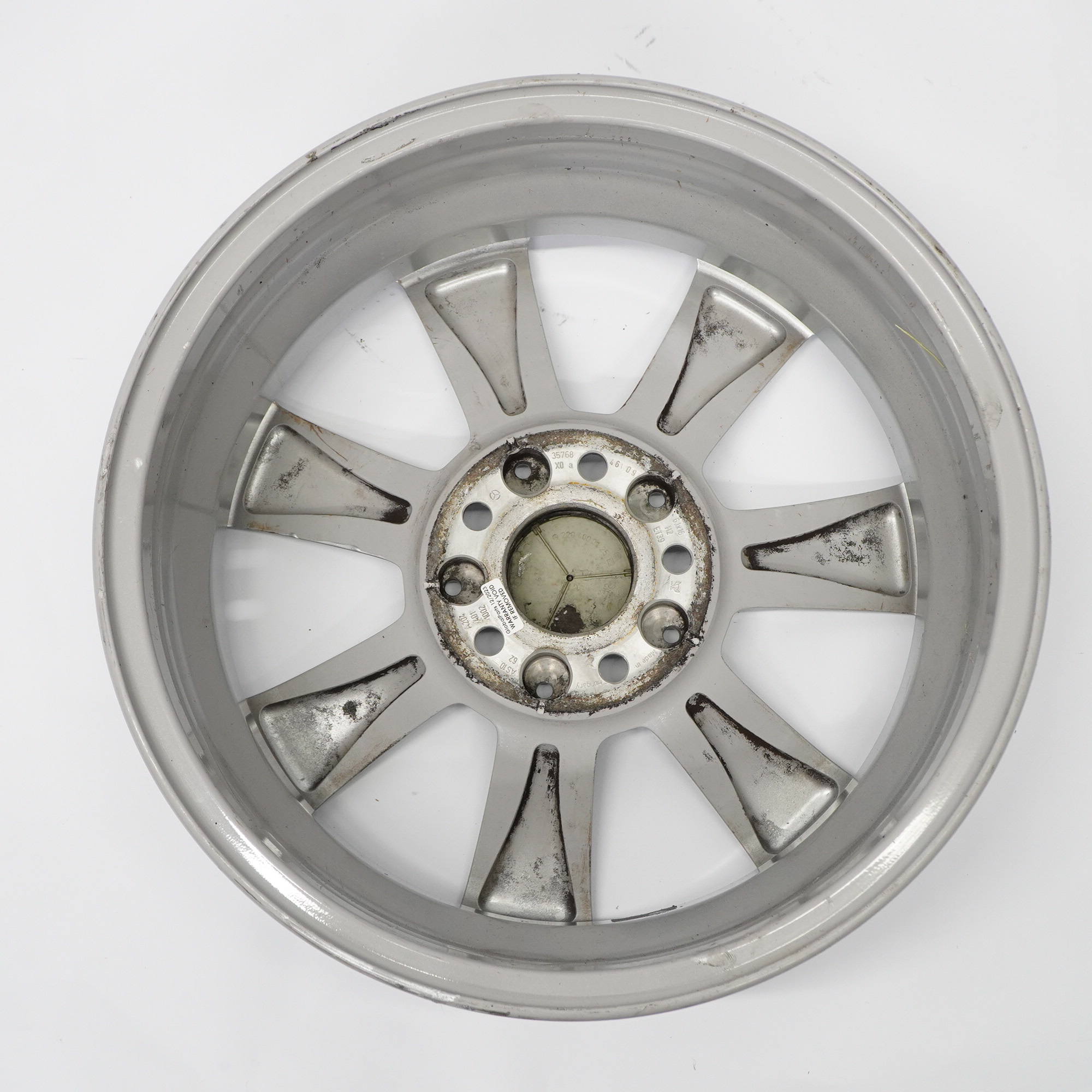 Mercedes W204 Silver Alloy Wheel Rim 7 Spoke 16" 6J ET:39 A2044011002