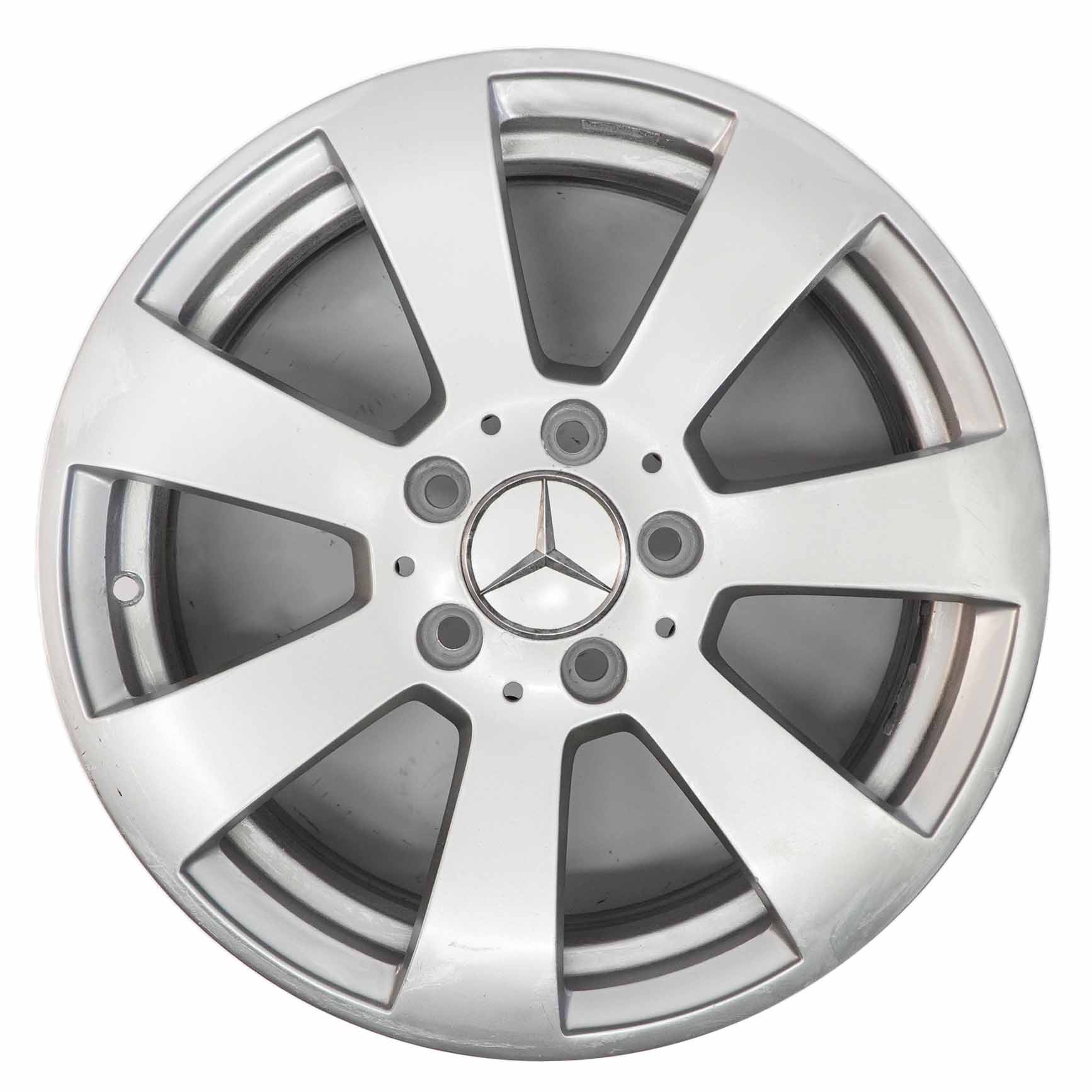 Mercedes W204 Silver 7 Hole Alloy Wheel Rim 16" ET:43 7J A2044011102