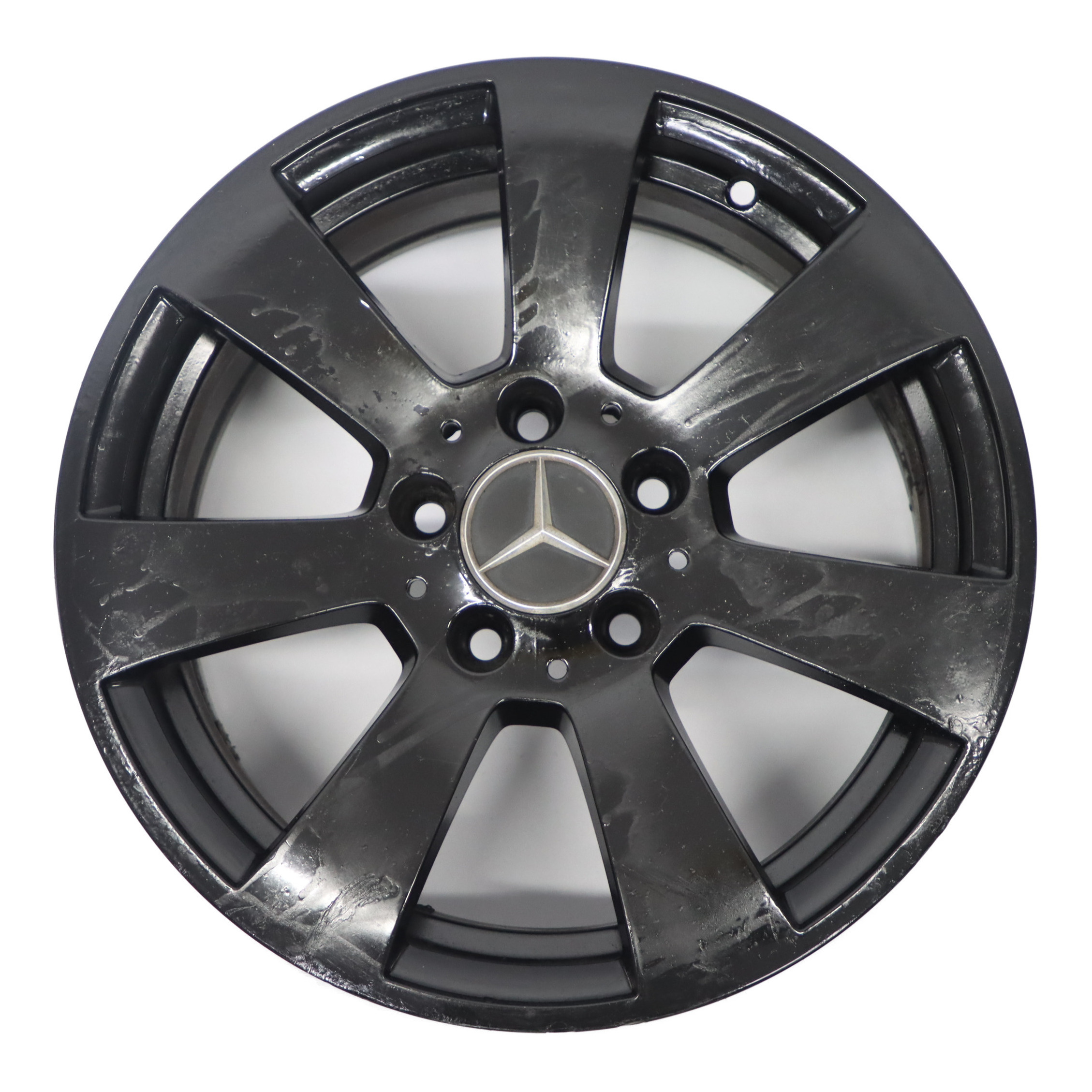 Mercedes W204 Black 7 Hole Alloy Wheel Rim 16" ET:43 7J A2044011102