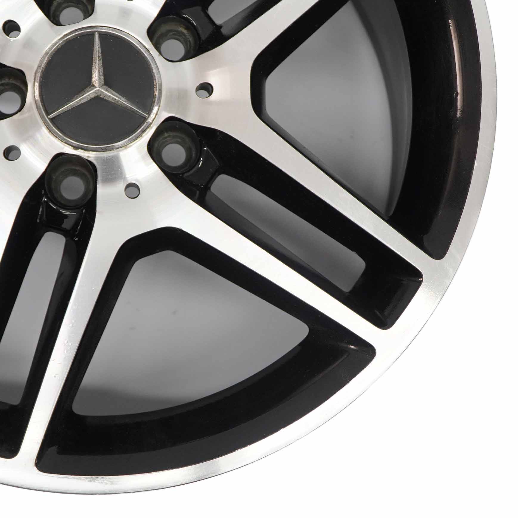 Wheel Rim Mercedes W204 AMG Alloy 5 Double Spoke 17" 8,5J ET:58 A2044012400