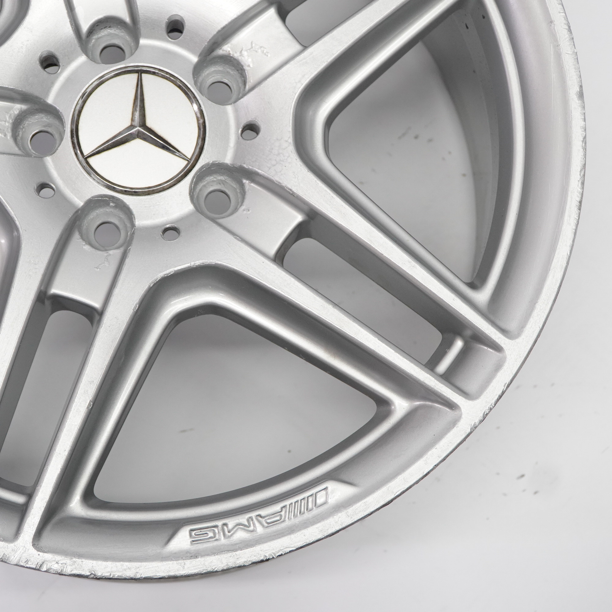 Mercedes W204 AMG Front Silver Wheel Alloy Rim 18" ET:50 8J A2044014102