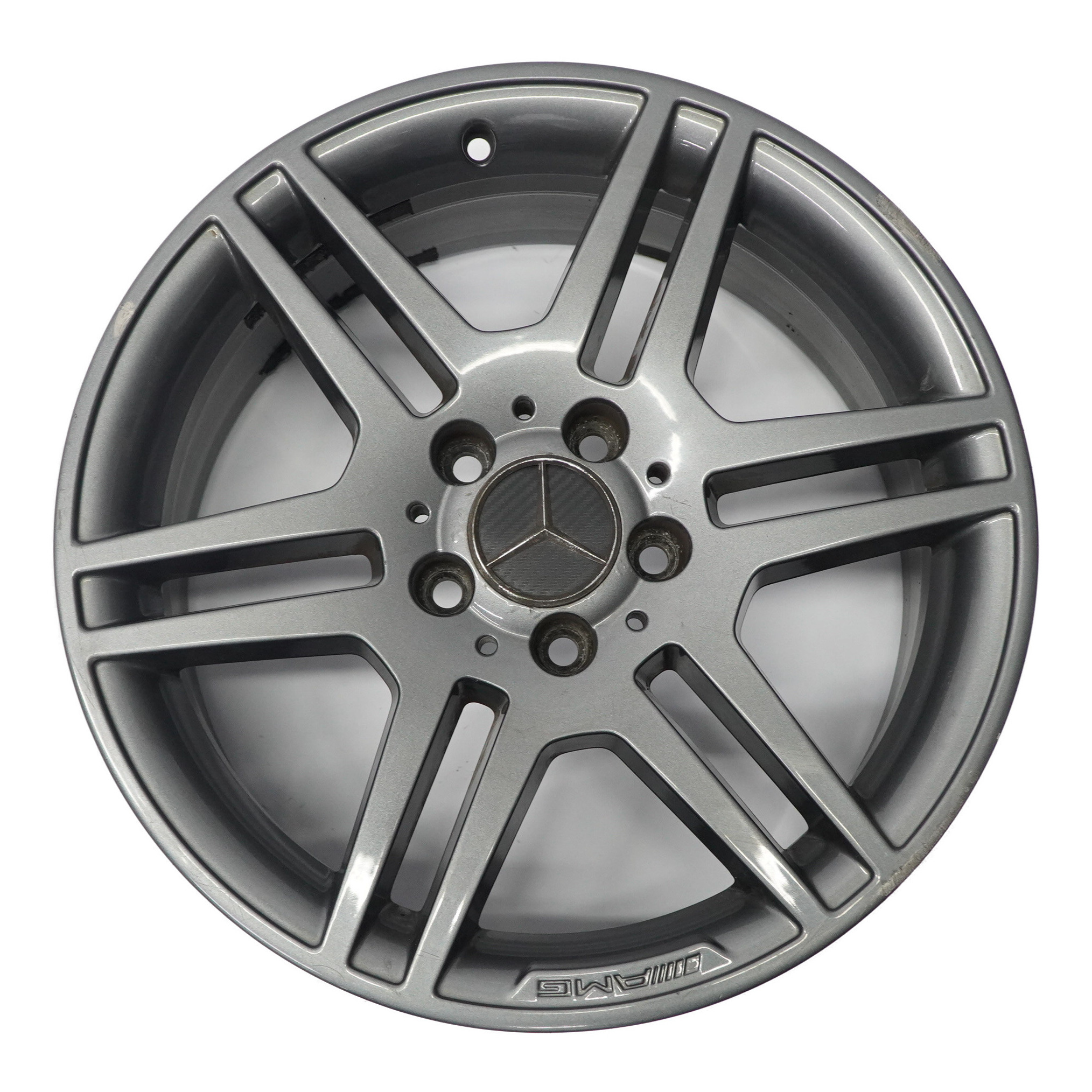 Mercedes W204 AMG Grey Alloy Wheel Rim 17" 6 Double-Spoke ET:47 7,5J A2044014502