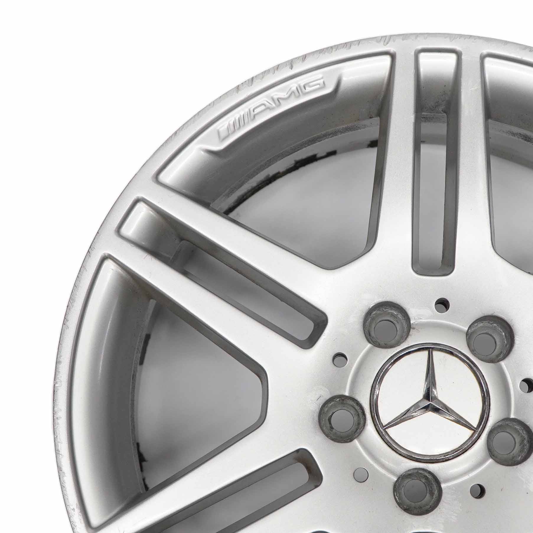 Mercedes W204 AMG 6 Double-Spoke Alloy Wheel Rim 17" ET:47 7,5J A2044014502