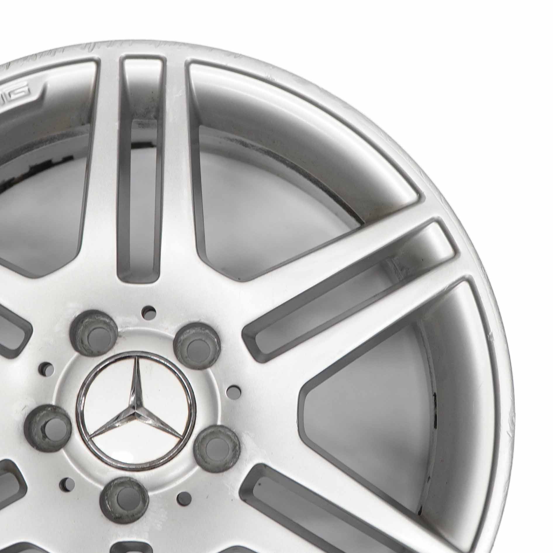 Mercedes W204 AMG 6 Double-Spoke Alloy Wheel Rim 17" ET:47 7,5J A2044014502