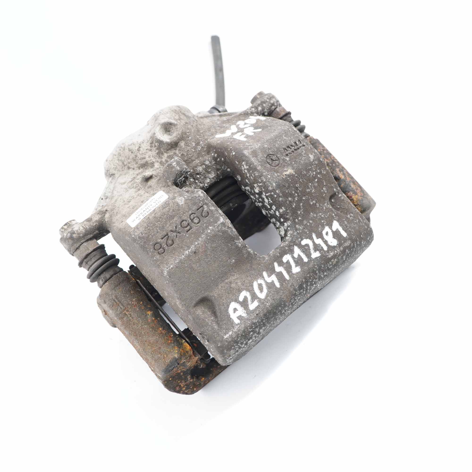 Mercedes W204 W212 Wheel Brake Caliper Front Right O/S Unit 295X28 A2044212481